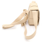 Bottega Veneta Cassette Mini Shoulder Bag Beige Leather — view 3