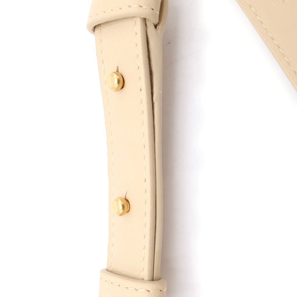 Bottega Veneta Cassette Mini Shoulder Bag Beige Leather — view 6