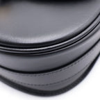 Dior Shoulder Bag Black Leather Gold — view 5