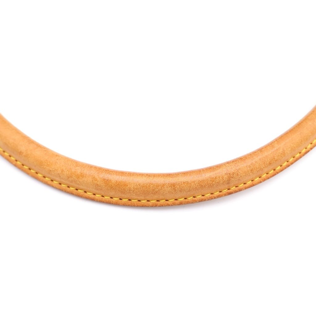 Louis Vuitton Monogram Looping MM Shoulder Bag Brown Leather Gold — view 6