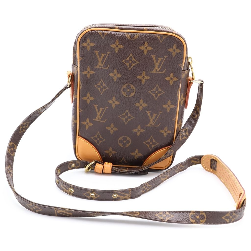 Louis Vuitton Monogram Amazon Mini Shoulder Bag Brown Leather Gold — view 2