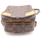 Louis Vuitton Monogram Amazon Mini Shoulder Bag Brown Leather Gold — view 4