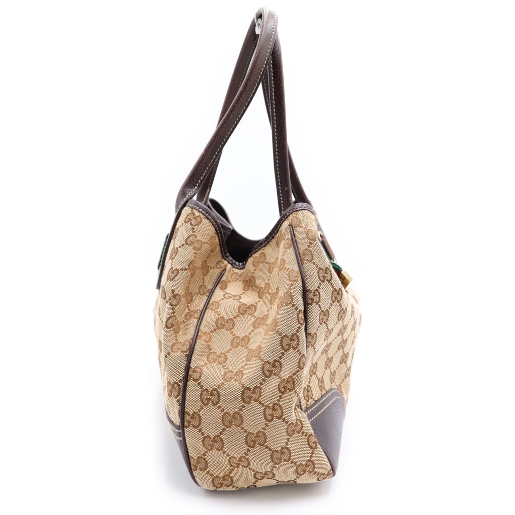 Gucci Tote GG Canvas Sherry Line Brown — view 3