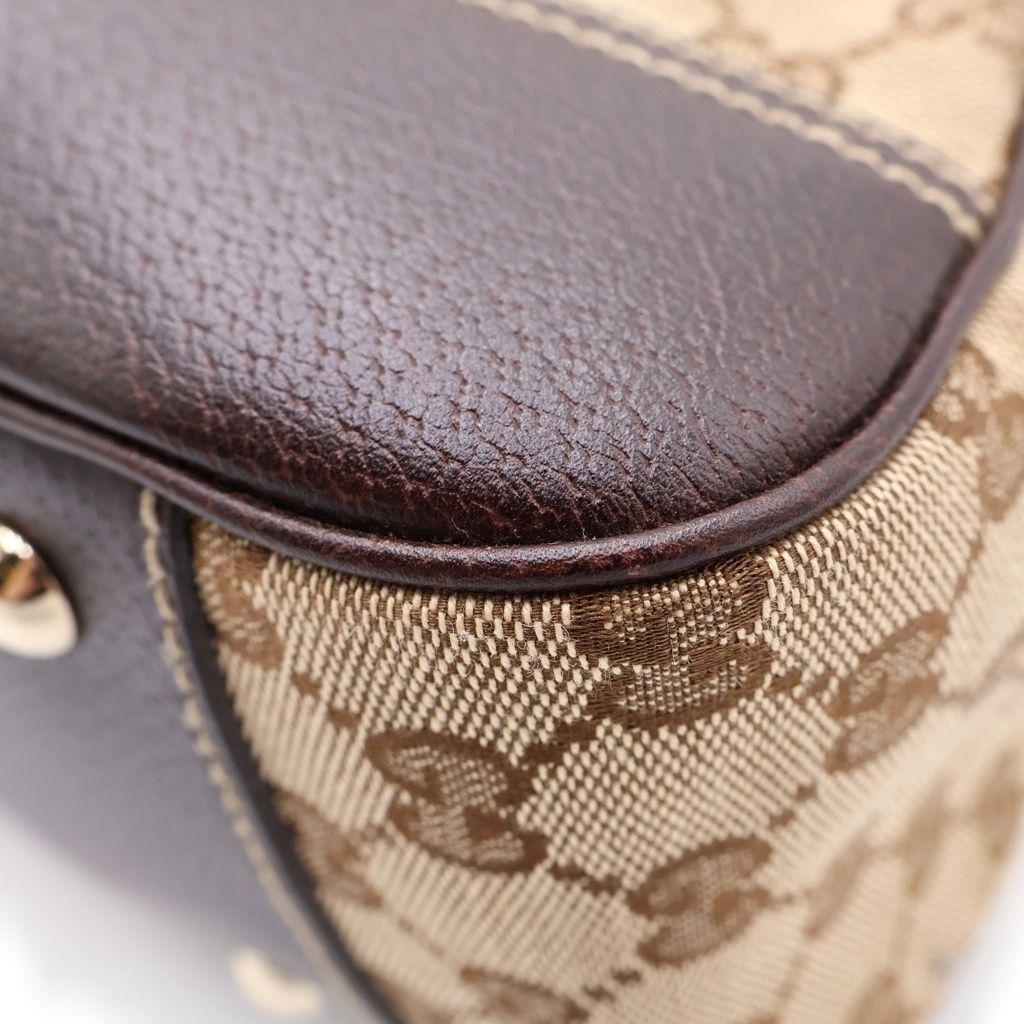 Gucci Tote GG Canvas Sherry Line Brown — view 5
