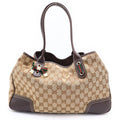 Gucci Tote GG Canvas Sherry Line Brown
