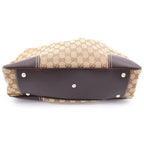 Gucci Tote GG Canvas Sherry Line Brown — view 4