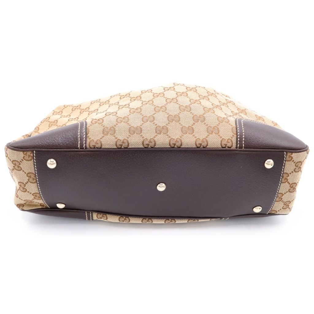 Gucci Tote GG Canvas Sherry Line Brown — view 4
