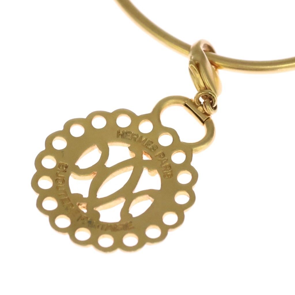 Hermes Bangle Bracelet Gold — view 5