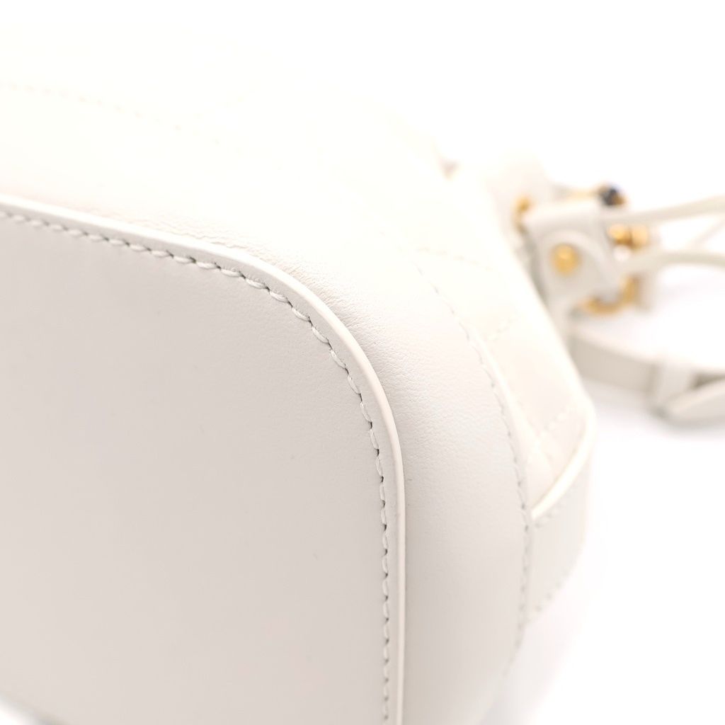 Dior Jolie Bucketbag Shoulder Bag White — view 5