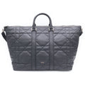 Dior Weekender 40 Wi Maxicannage Boston Bag Black