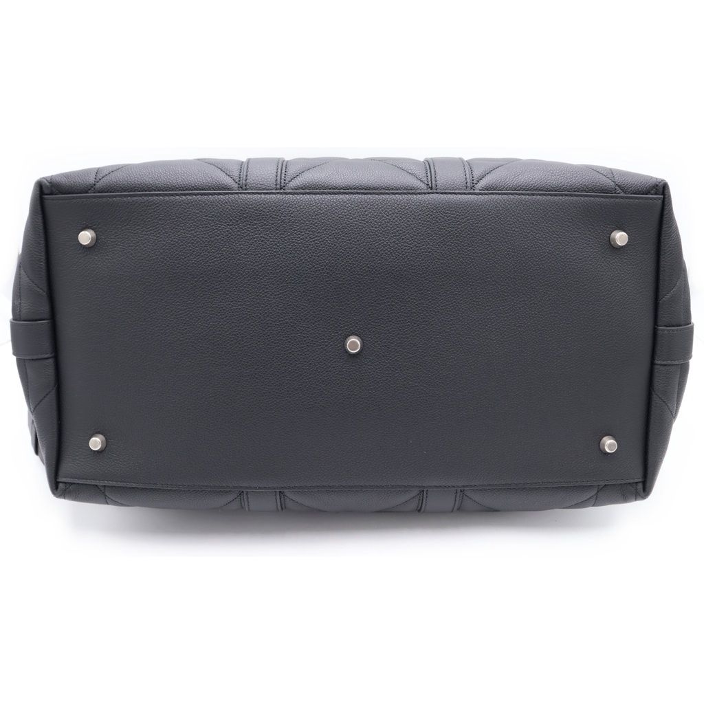 Dior Weekender 40 Wi Maxicannage Boston Bag Black — view 4