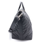 Dior Weekender 40 Wi Maxicannage Boston Bag Black — view 3