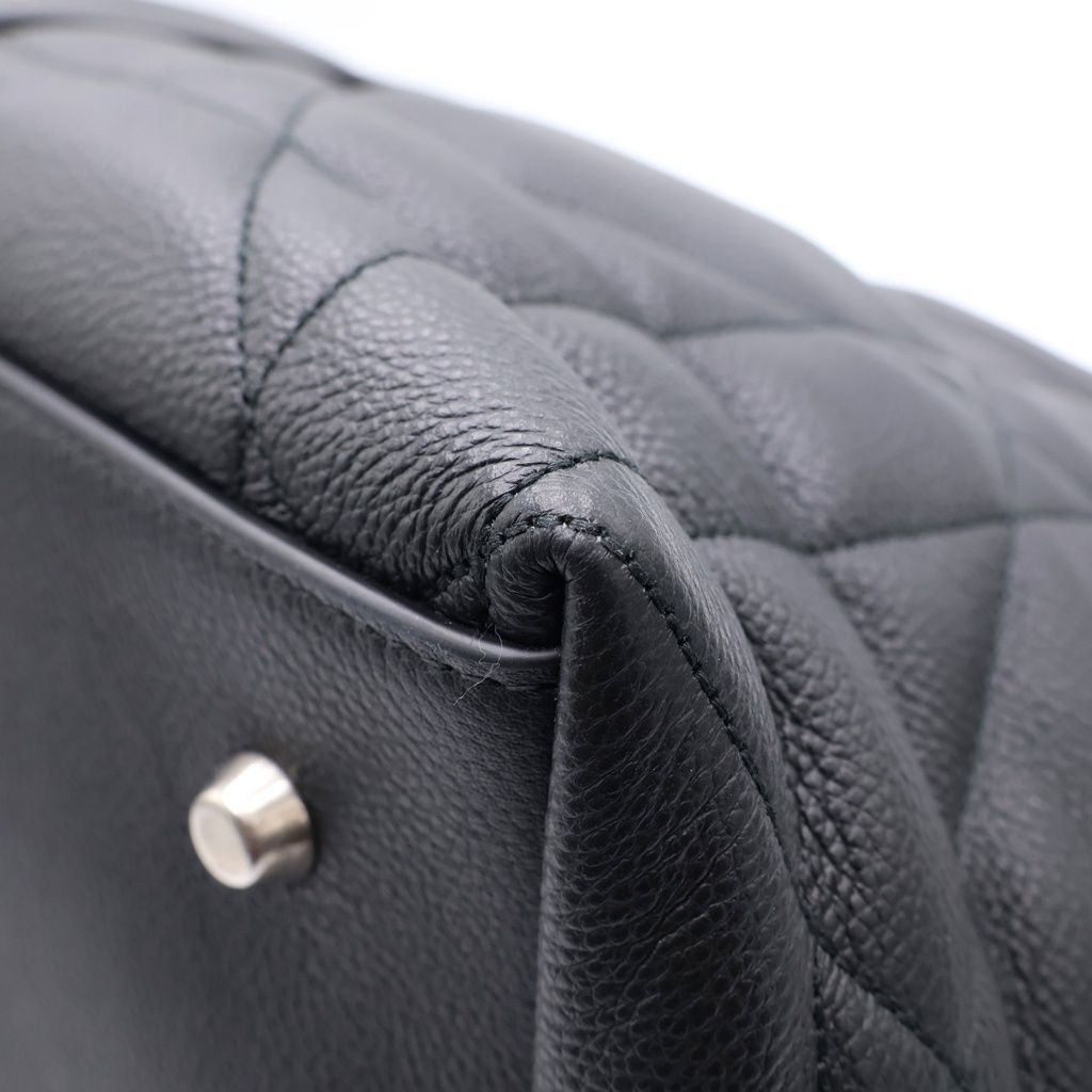 Dior Weekender 40 Wi Maxicannage Boston Bag Black — view 5