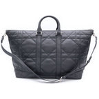 Dior Weekender 40 Wi Maxicannage Boston Bag Black — view 2