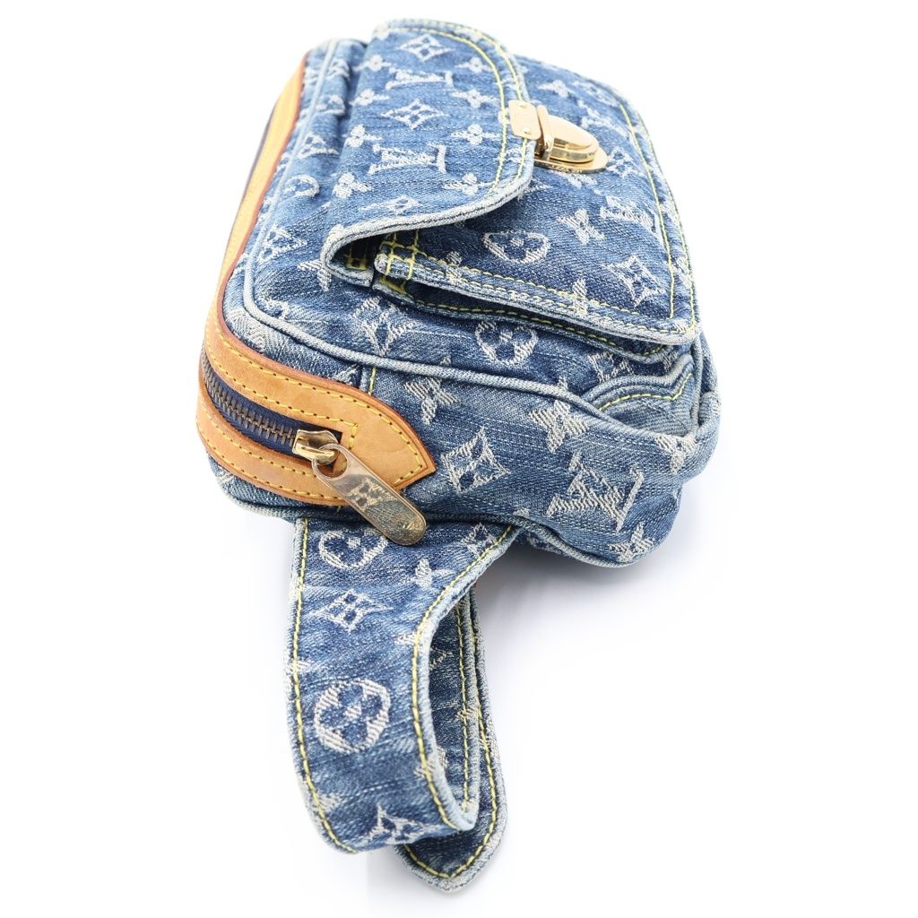 Louis Vuitton Monogram Denim Waist Bag Di — view 3