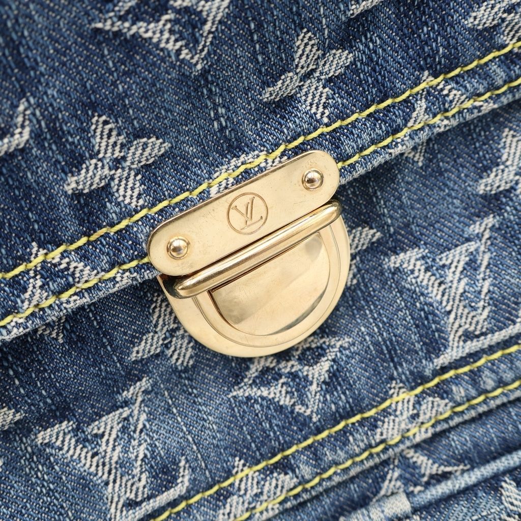 Louis Vuitton Monogram Denim Waist Bag Di — view 8