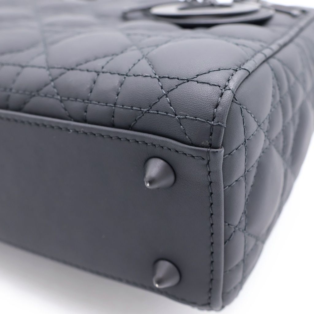 Dior Lady Dior Abcdior Di Shoulder Bag Black — view 5