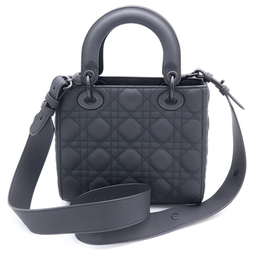 Dior Lady Dior Abcdior Di Shoulder Bag Black — view 2