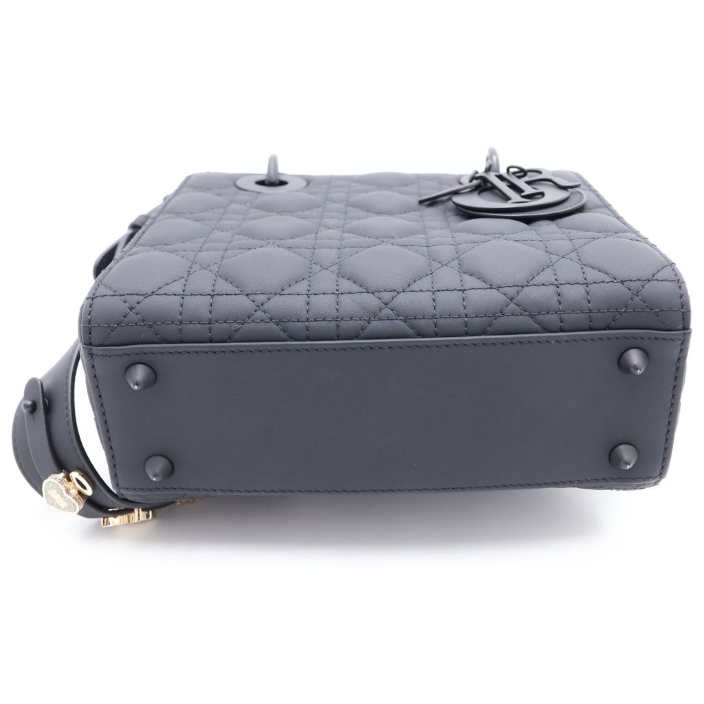 Dior Lady Dior Abcdior Di Shoulder Bag Black — view 4