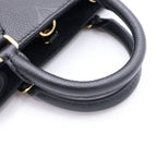 Louis Vuitton Monogram Empreinte On The Go BB 2-Way Shoulder Bag Black Noir — view 6