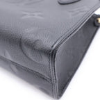 Louis Vuitton Monogram Empreinte On The Go BB 2-Way Shoulder Bag Black Noir — view 5