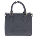 Louis Vuitton Monogram Empreinte On The Go BB 2-Way Shoulder Bag Black Noir — view 2