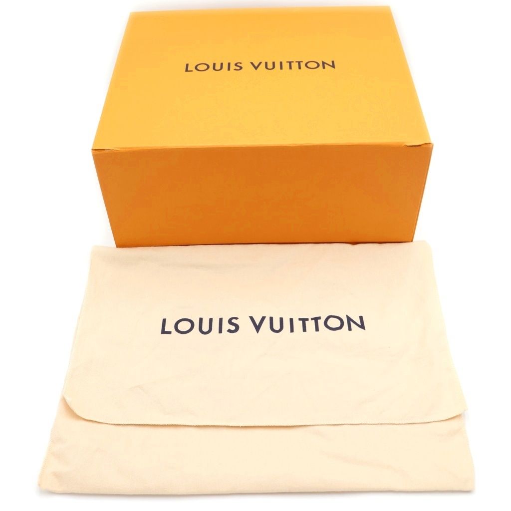 Louis Vuitton Monogram Eclipse City Keepall 2-Way Shoulder Bag Black Leather — view 8