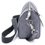 Louis Vuitton Monogram Eclipse City Keepall 2-Way Shoulder Bag Black Leather — view 3