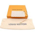 Louis Vuitton Damier Azur Neverfull MM Tote Eye Brown Gold — view 8
