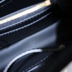 Louis Vuitton Capucines Mini Handback 2-Way Shoulder Shell Gold Leather Black — view 7