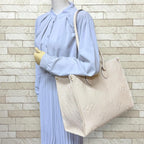 Louis Vuitton On The Go GM Monogram Empreinte Shoulder Bag Beige — view 2