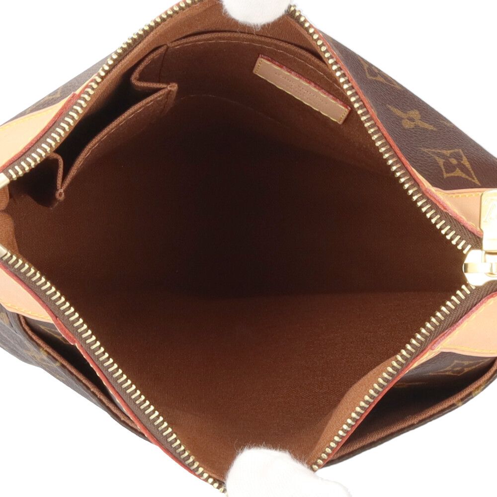 Louis Vuitton Odeon PM Monogram Shoulder Bag Canvas Brown — view 6