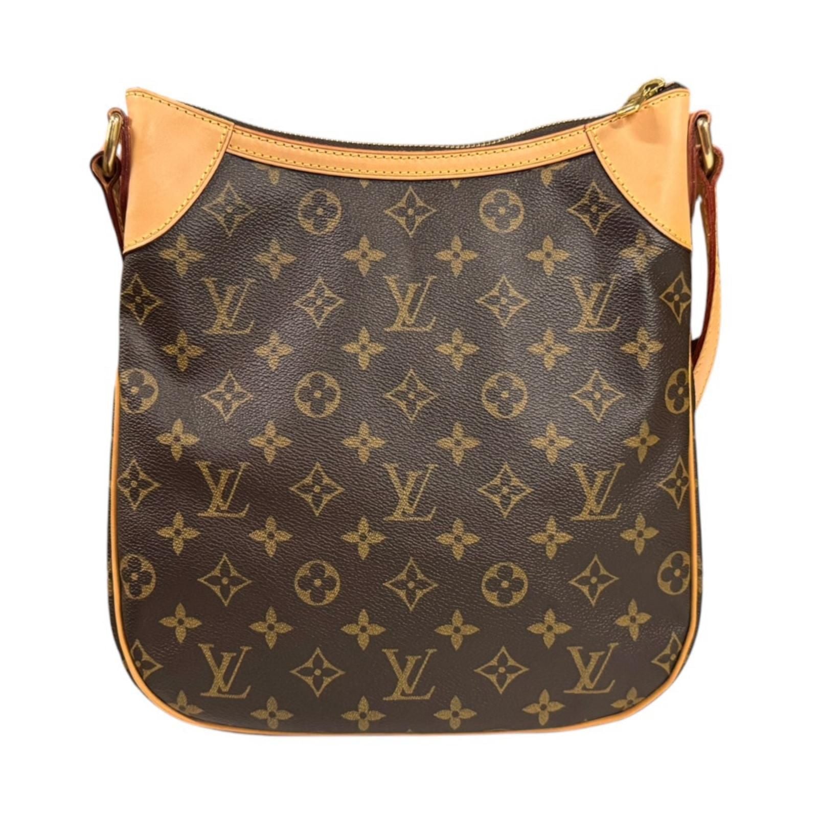 Louis Vuitton Odeon PM Monogram Shoulder Bag Canvas Brown — view 3