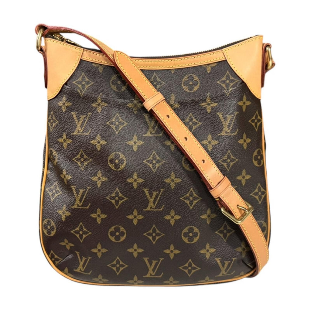 Louis Vuitton Odeon PM Monogram Shoulder Bag Canvas Brown