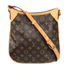 Louis Vuitton Odeon PM Monogram Shoulder Bag Canvas Brown