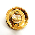 Chanel Earrings CC Logo Round — view 4