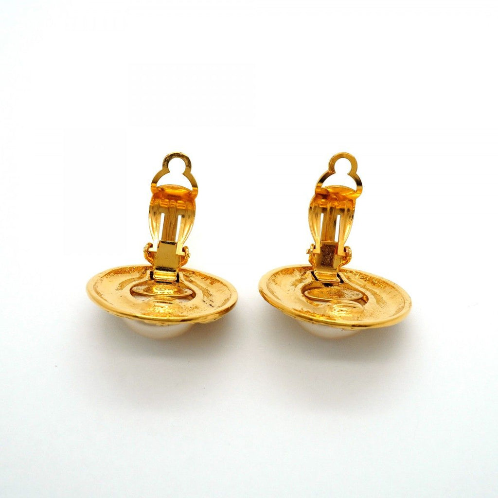 Chanel Earrings CC Logo Round — view 6