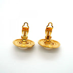 Chanel Earrings CC Logo Round — view 6