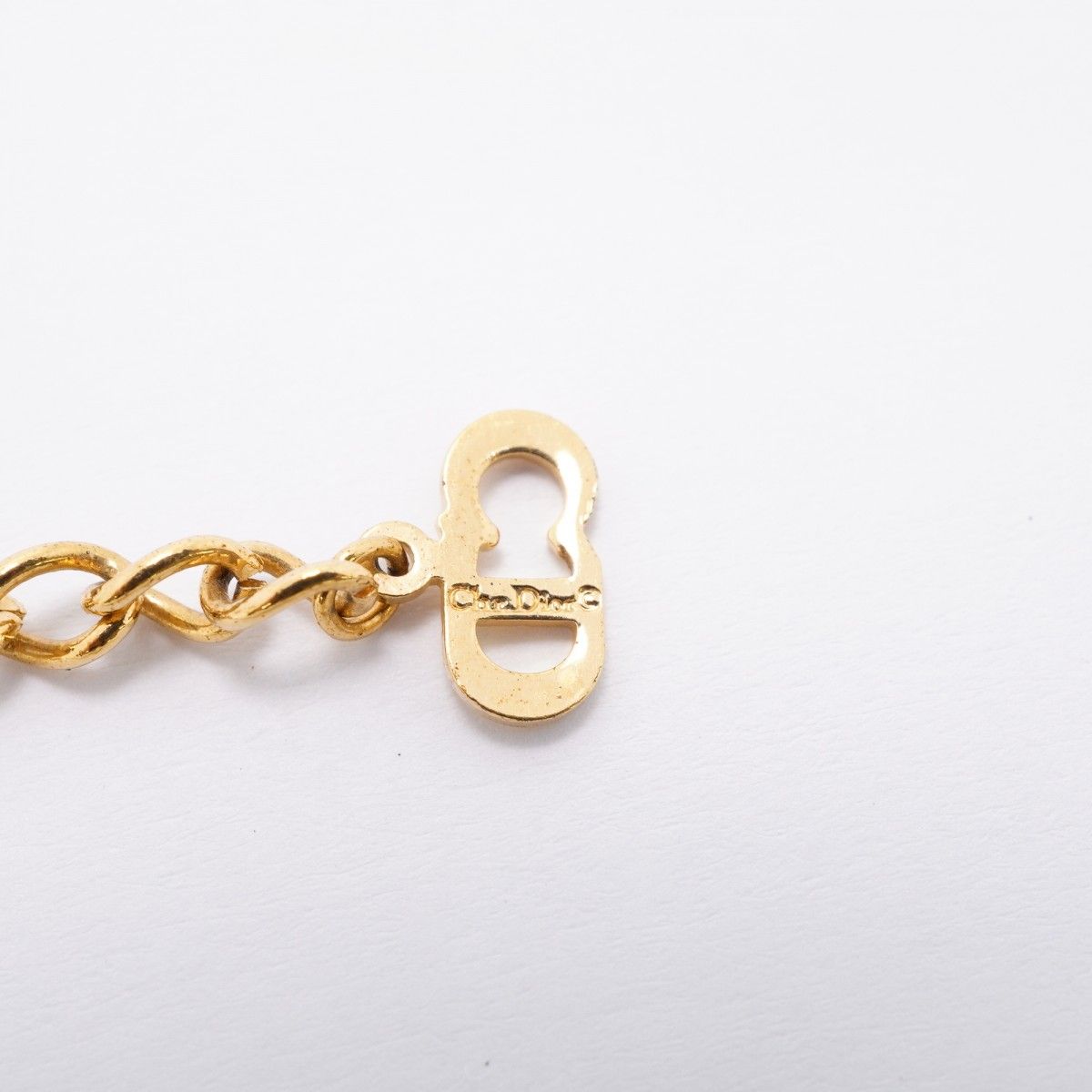 Dior Necklace Logo Gold Plated — view 5