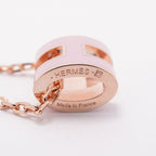 Hermes Necklace Mini Pop Gold Plated Pink — view 5