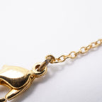 Dior Necklace CD Logo Heart Motif Gold Plated — view 7