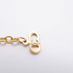 Dior Necklace CD Logo Heart Motif Gold Plated — view 5