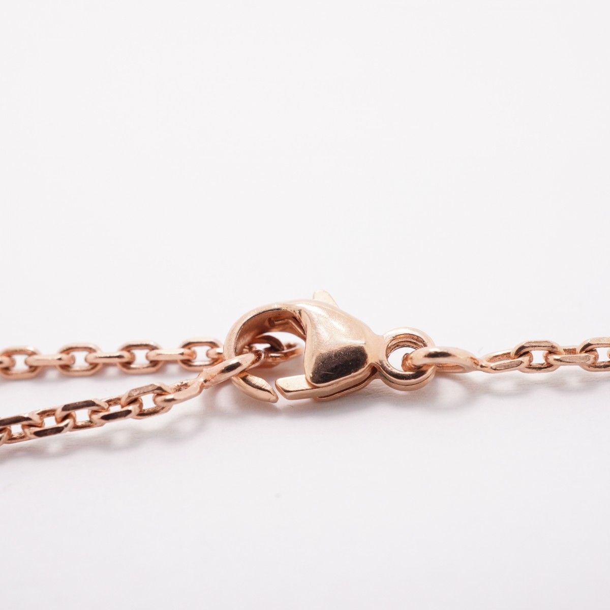 Hermes Necklace Irene Gold Plated Ivory Pink — view 4