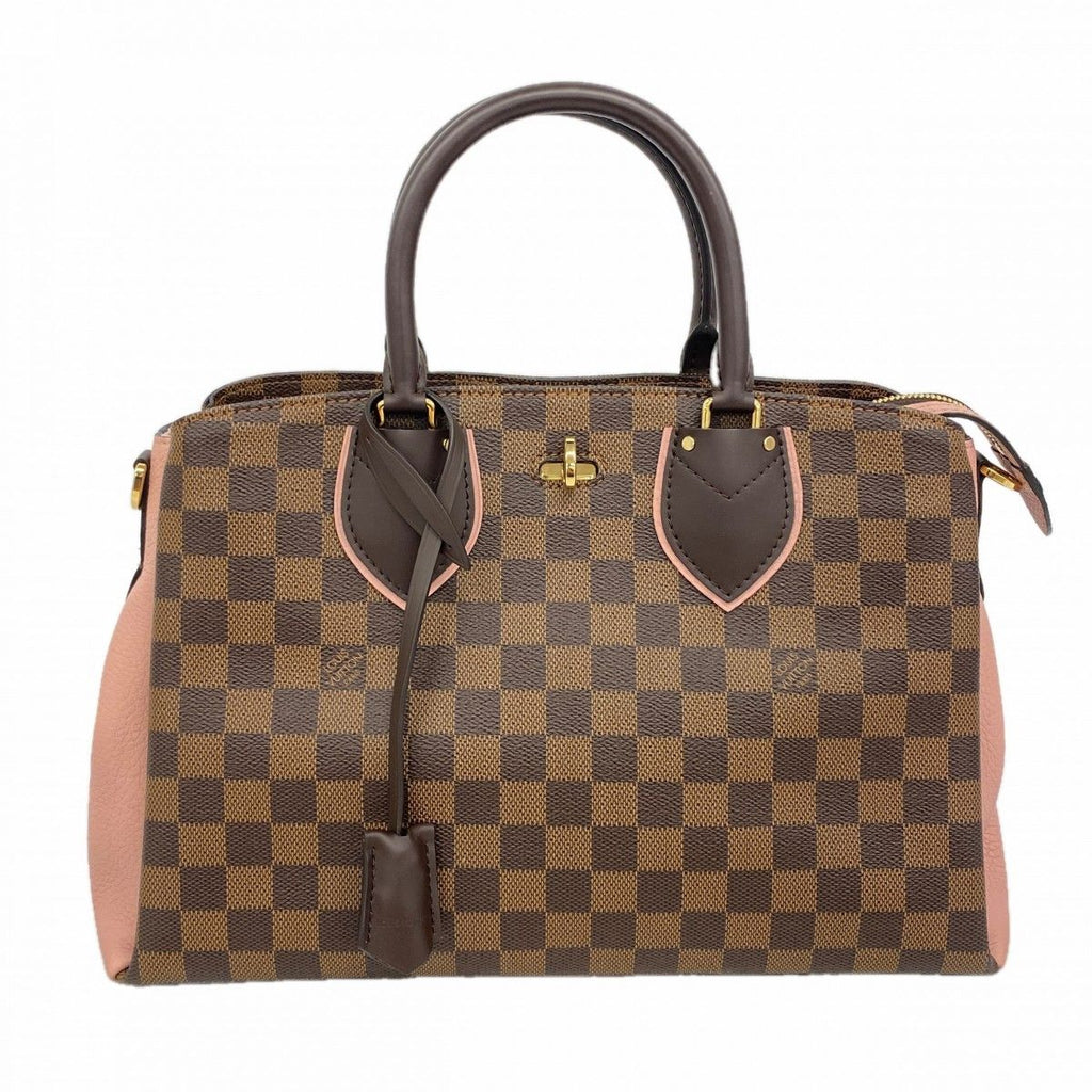 Louis Vuitton Handbag Damier Normandy Ebene Magnolia