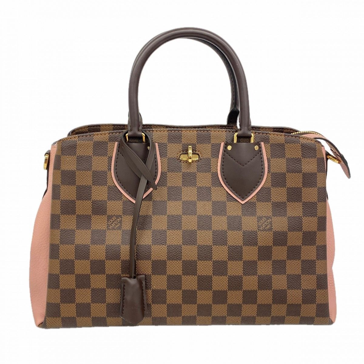 Louis Vuitton Handbag Damier Normandy Ebene Magnolia