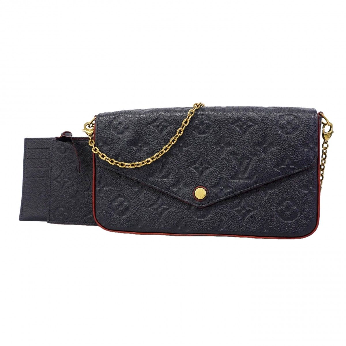 Louis Vuitton Wallet on Chain Monogram Empreinte Pochette Felicie Marie Nourge