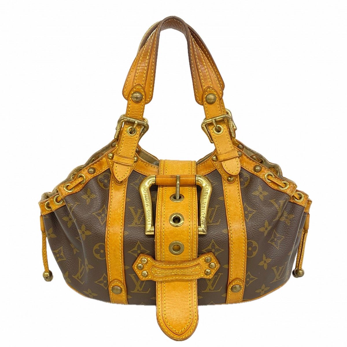 Louis Vuitton Handbag Monogram Teda PM Brown