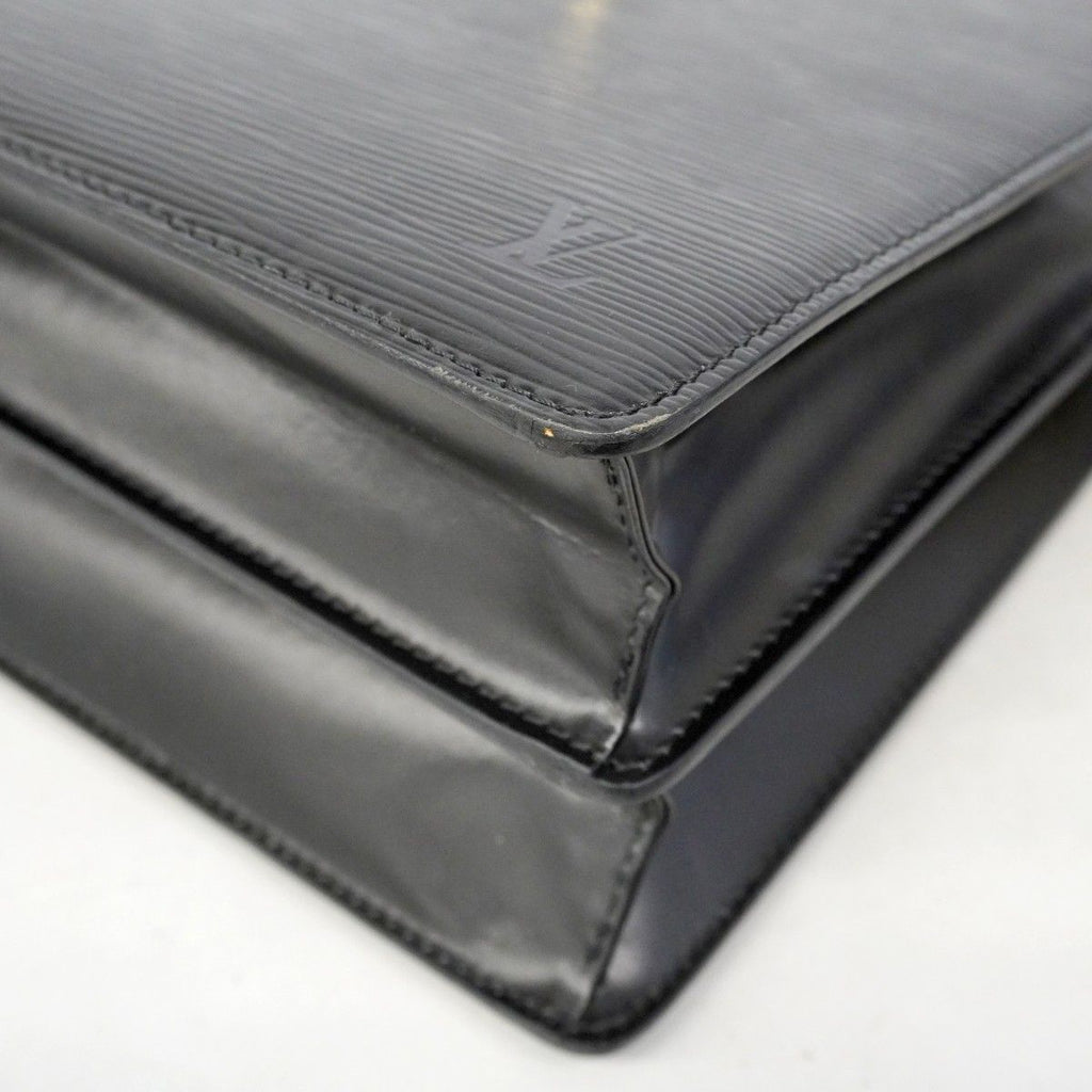Louis Vuitton Shoulder Bag Epi Capuchin Noir — view 6