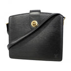 Louis Vuitton Shoulder Bag Epi Capuchin Noir