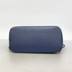 Louis Vuitton Tote Epi Neverfull MM Andigo Blue — view 3